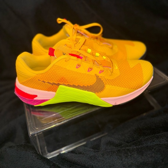 Nike Metcon 7 X Pollen Black Volt Training Shoes Men's Size 11 - Picture 9 of 13